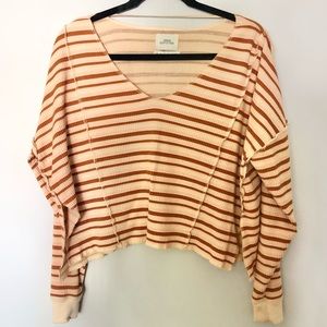 Urban Outfitters Waffle Knit Top